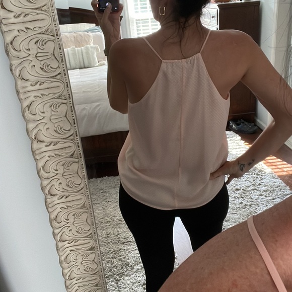 Forever 21 Halter Style Peach Polka Dot Tank Size S - Picture 2 of 9